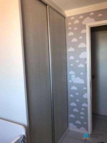 Apartamento com 2 dormitórios à venda, 54 m² por r$ 290.000,00 - jacarecanga - fortaleza/c - Foto 13
