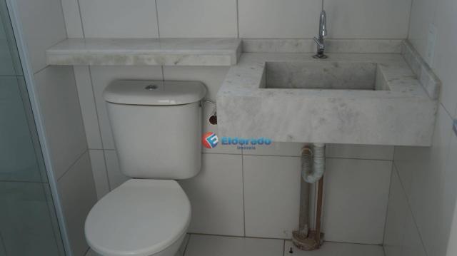 Apartamento com 2 dormitórios para alugar, 45 m² por r$ 550,00/mês - residencial guairá - - Foto 17