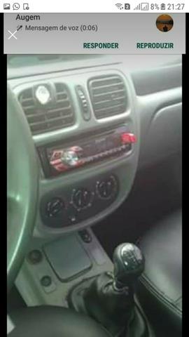 Vendo clio sedã carro otimo - Foto 2