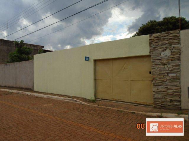 Casa de 3 quartos sendo 1 suíte na Vicente Pires, Rua 03B Condomínio Green Garden - Foto 2