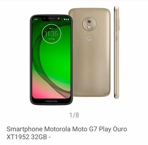 Vendo ou troco aceito cartão de crédito moto G7 play 3meses de uso