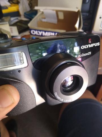 Camera Olympus com controle remoto* caixa e estojo - Foto 3
