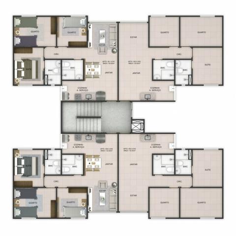 M Apartamento c 03 qts/01 Suíte em Sao Lourenço/Centro- Escritura Grátis - Foto 2