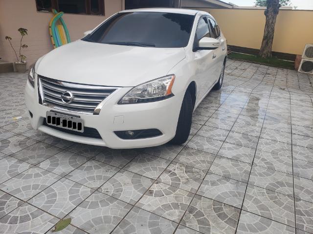 Sentra Nissan SV 2.0 CVT - Branco-Superconfortável com multimídia instalado - Foto 6