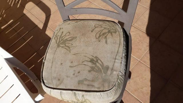 4 Banquetas giratórias em alumínio pintado - Foto 6