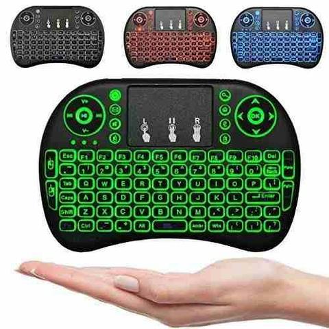 Mini Teclado Led Wireless Touch - Foto 2