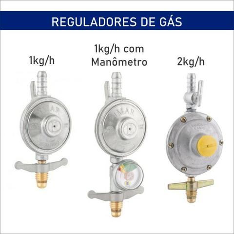 Reguladores de Gás - (valores na descrição)