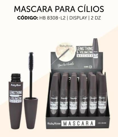 Kit Profissional De Maquiagem Ruby Rose Base Rime l Pincéis - Foto 3