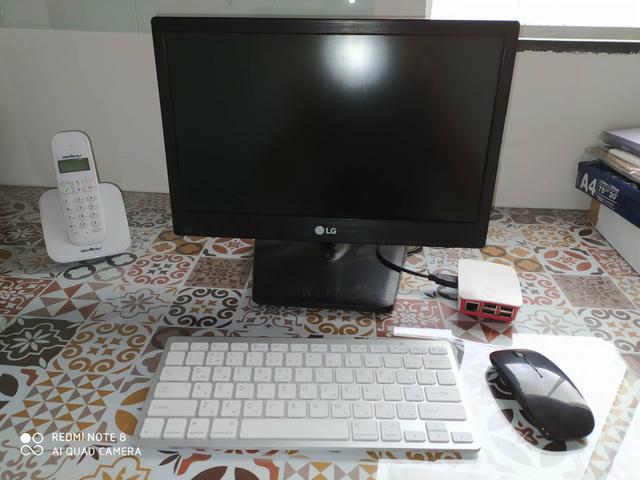 PC Rapsberry Pi com sistema Linux