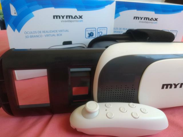 Óculos de Realidade Virtual 3D Branco - Foto 4
