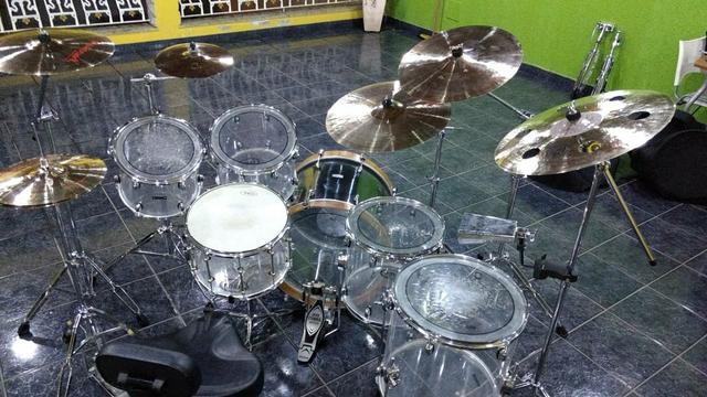 Bateria de acrílico Overdrums - Foto 2
