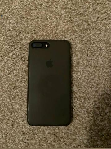 IPhone 7 Plus Preto Mate - Muito Conservado - Foto 3