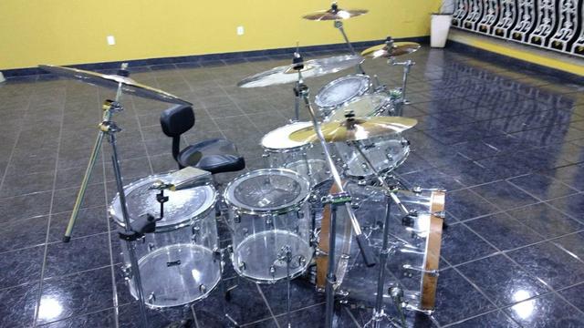 Bateria de acrílico Overdrums - Foto 3