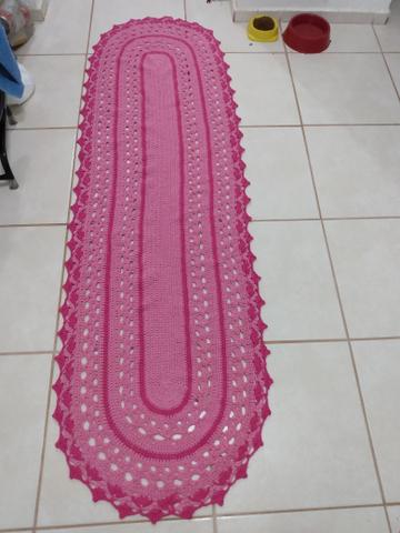 Passadeiras de crochê, grande, preços que variam de 80,00 a 100,00