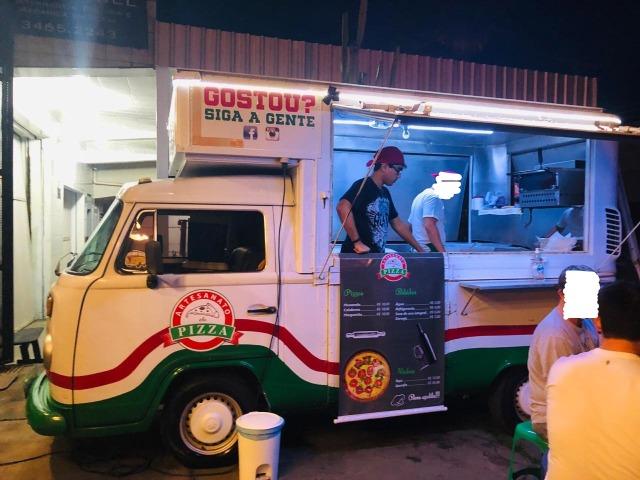 Kombi 2000 Preparada Food Truck Pizza Completa Gerador Forno Freezer/Geladeira Novos! - Foto 4