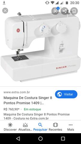 Máquina de Costura Singer
