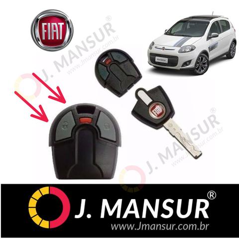 Controle completo da chave Fiat uno Strada Siena Palio Mobi argo