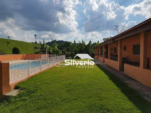 Linda chácara no varadouro 31.000m² casa sede/caseiro, piscina, pomar, 02 poços artesianos
