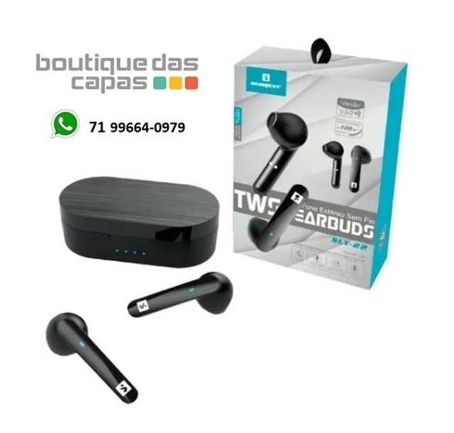 Fone De Ouvido Bluetooth Compativel Samsung Sony Xiaomi iphone sly-22