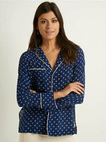 Camisa Le Lis Blanc de Seda - 42