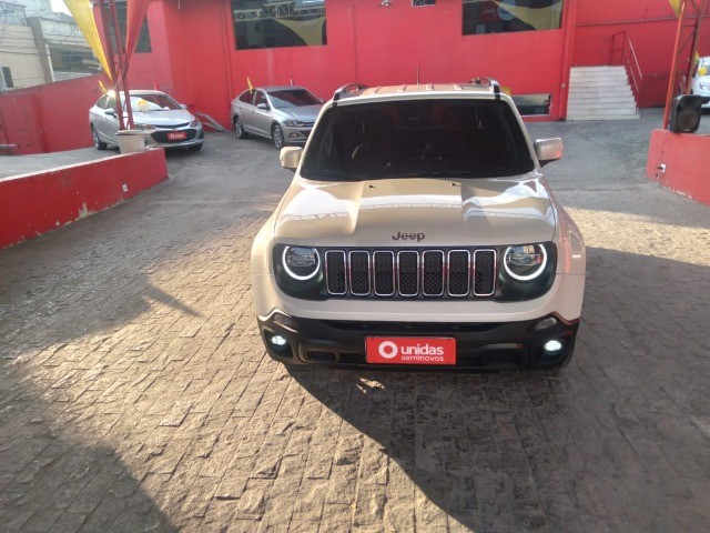 JEEP RENEGADE LONGITUDE FLEX 2021 BRANCA 7700 KM