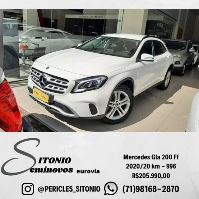 MERCEDES GLA 200 FF 2020/20 KM 996 R$205.990,00