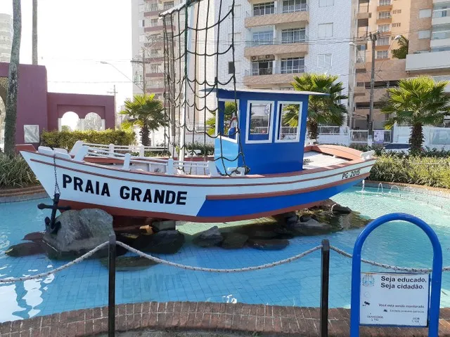 Praia Grande - GUILHERMINA - 1 Dorm. - 150 mts praia. DISPONÍVEL CARNAVAL