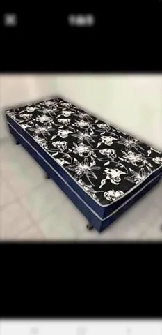 Cama box solteirão preço de fábrica  - Foto 2