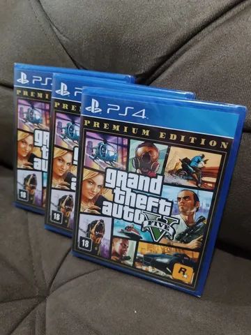 Jogo GTA V - Grand Theft Auto V PS5 Mídia Física Original (Lacrado)