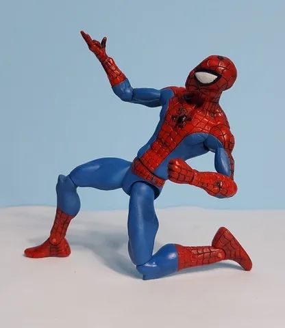 Marvel, Boneco Homem-Aranha e Carro-Aranha Spidey, Azul