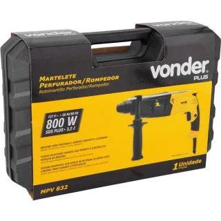 Martelete perfurador e Rompedor 800 watts 3,2 joules - MPV 832 - Foto 3