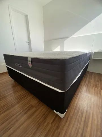 Pronta entrega! Cama box queen com colchão molas ensacadas - Foto 4