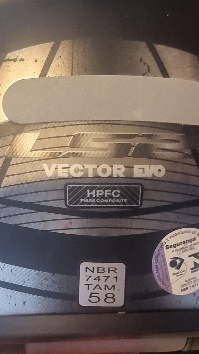 Capacete LS2 Vector FF397 Evo Razor Preto/Cinza Fosco (Tri-composto) - TAM 58