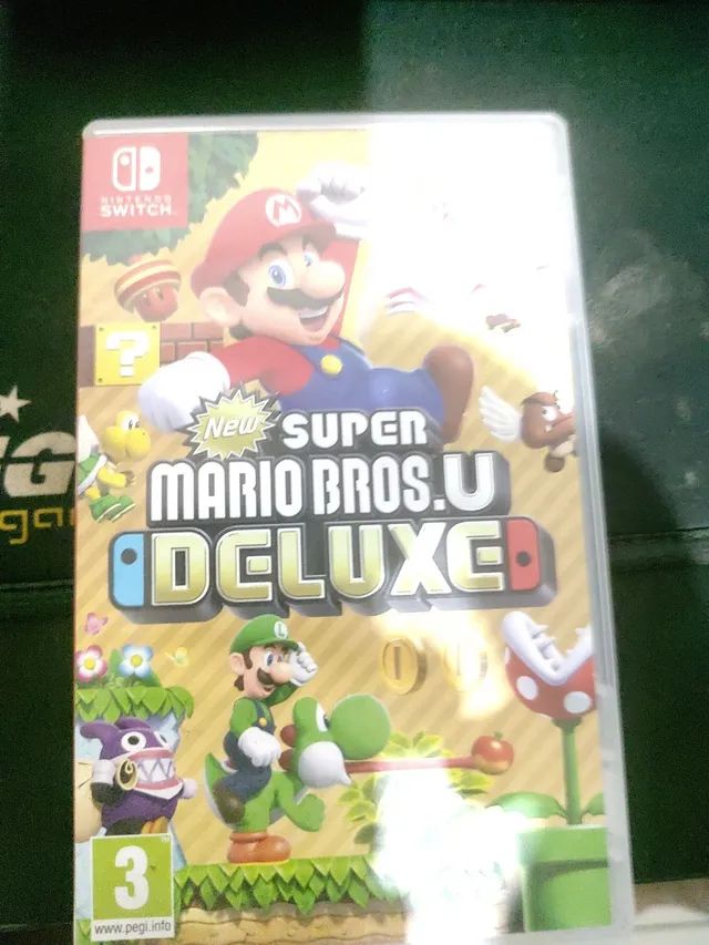 Jogo Game Infantil Super Mario Bros Delux - Nintendo Switch em