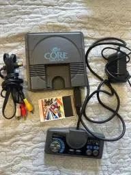 Nec Pc Engine Core Grafx, cartucho, controle, cabos, perfeito funcionamento. 