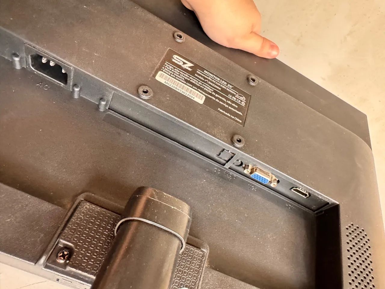 Monitor extra LED 22 polegadas.  - Foto 4