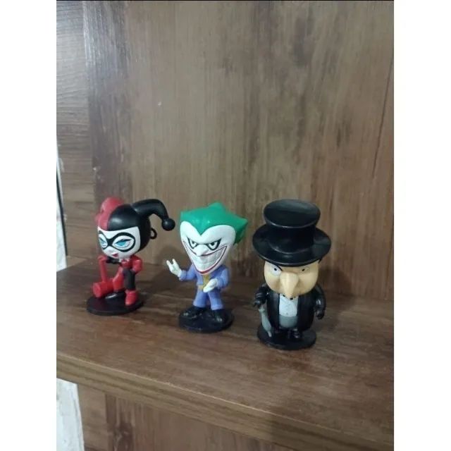 Bonecos da coleção Batman DC do Bob's (Primeira geração) - Preço Unitário