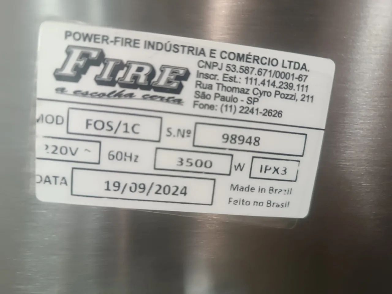 Forno salamandra Gratinador 1 câmera  - Foto 3