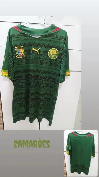 Camisa Seleção de Camarões 