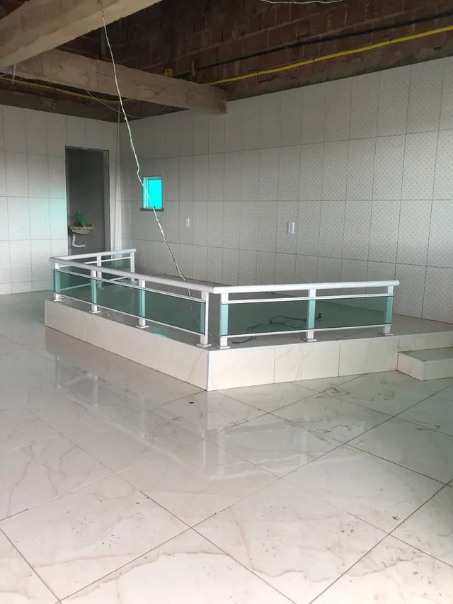 Guarda corpo e corrimão de alumínio 