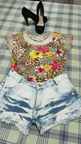 BLUSA + BERMUDA