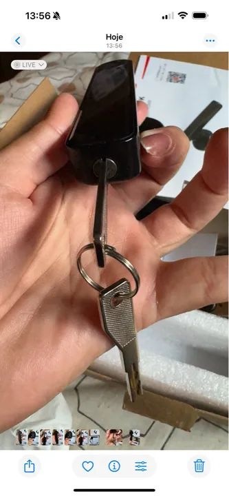 Fechadura eletrônica com leitor biométrico  - Foto 3