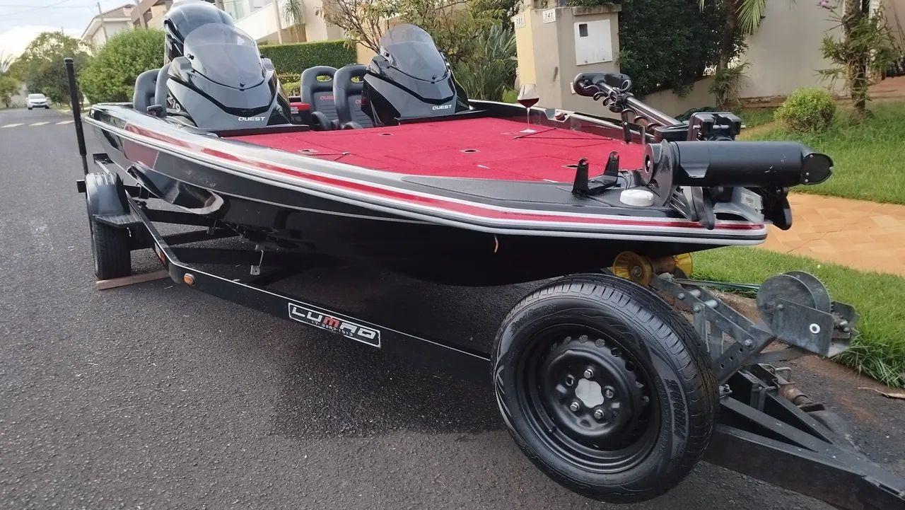 Bass boat Quest z19 bassboat lancha - Foto 2