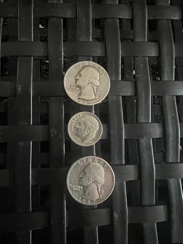 Moedas 3 unidades LibertyAno 65/66 e 67 - Foto 3