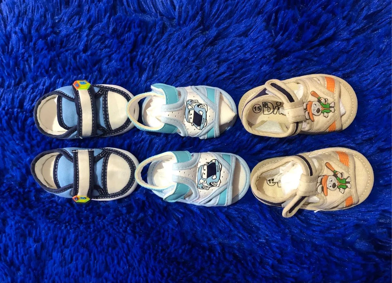 Kit calçados bebê 15