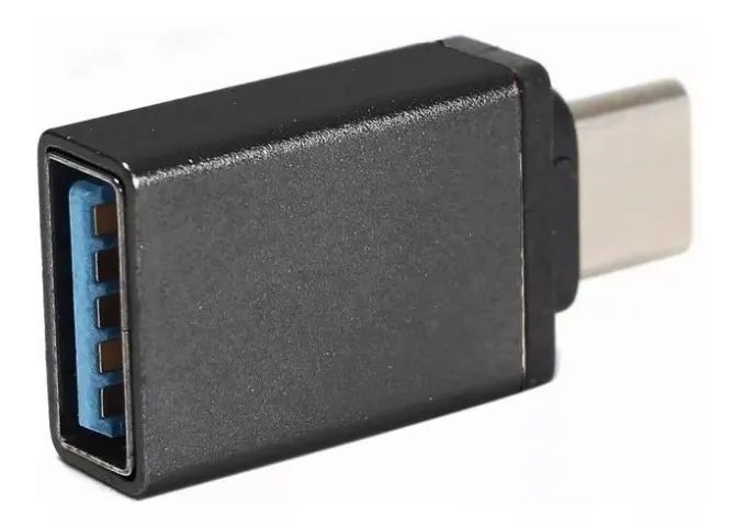 Adaptador Otg Usb Tipo C Macho Para Usb Leitor Pendrive