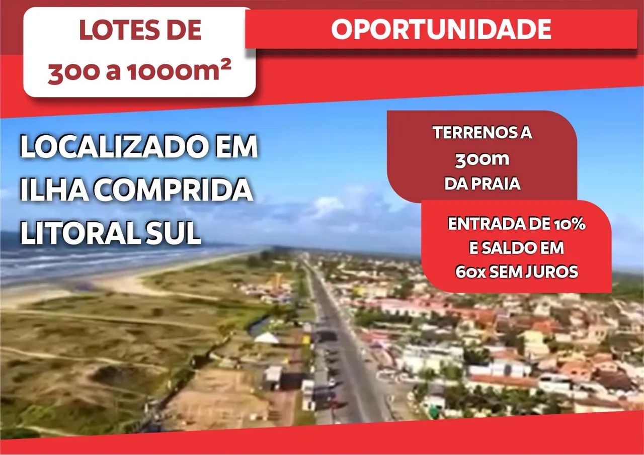 Lotes na Ilha Comprida 60x SEM JUROS - Foto 5