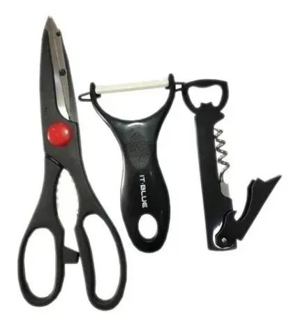  Kit Para Cozinha 3 em 1 it blue  - Foto 2