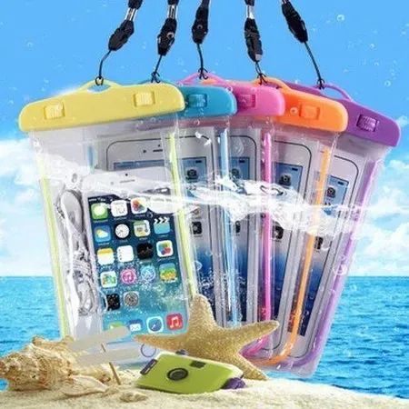 Case a prova d água - Impermeável celular - Piscina - Praia - natação (Jk Eletrônicos)