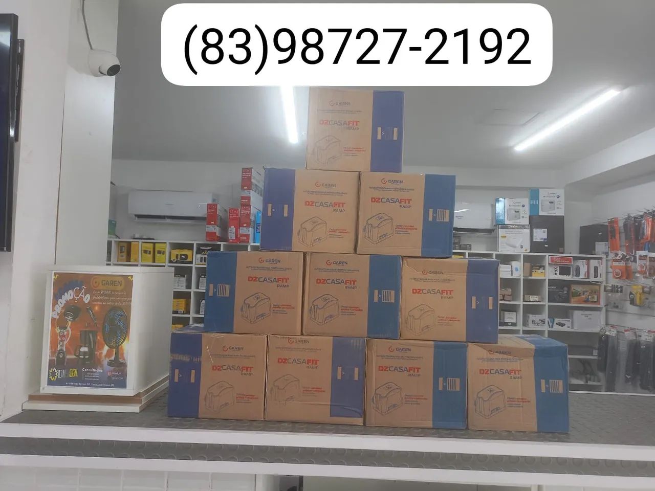 Motor para portão Garen 300 com instalação inclusa